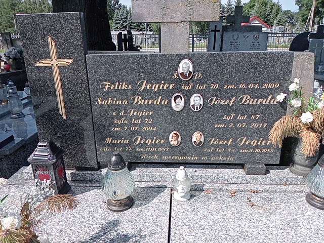Maria Jegier Dąbrowa Pawlikowice - Grobonet - Wyszukiwarka osób pochowanych